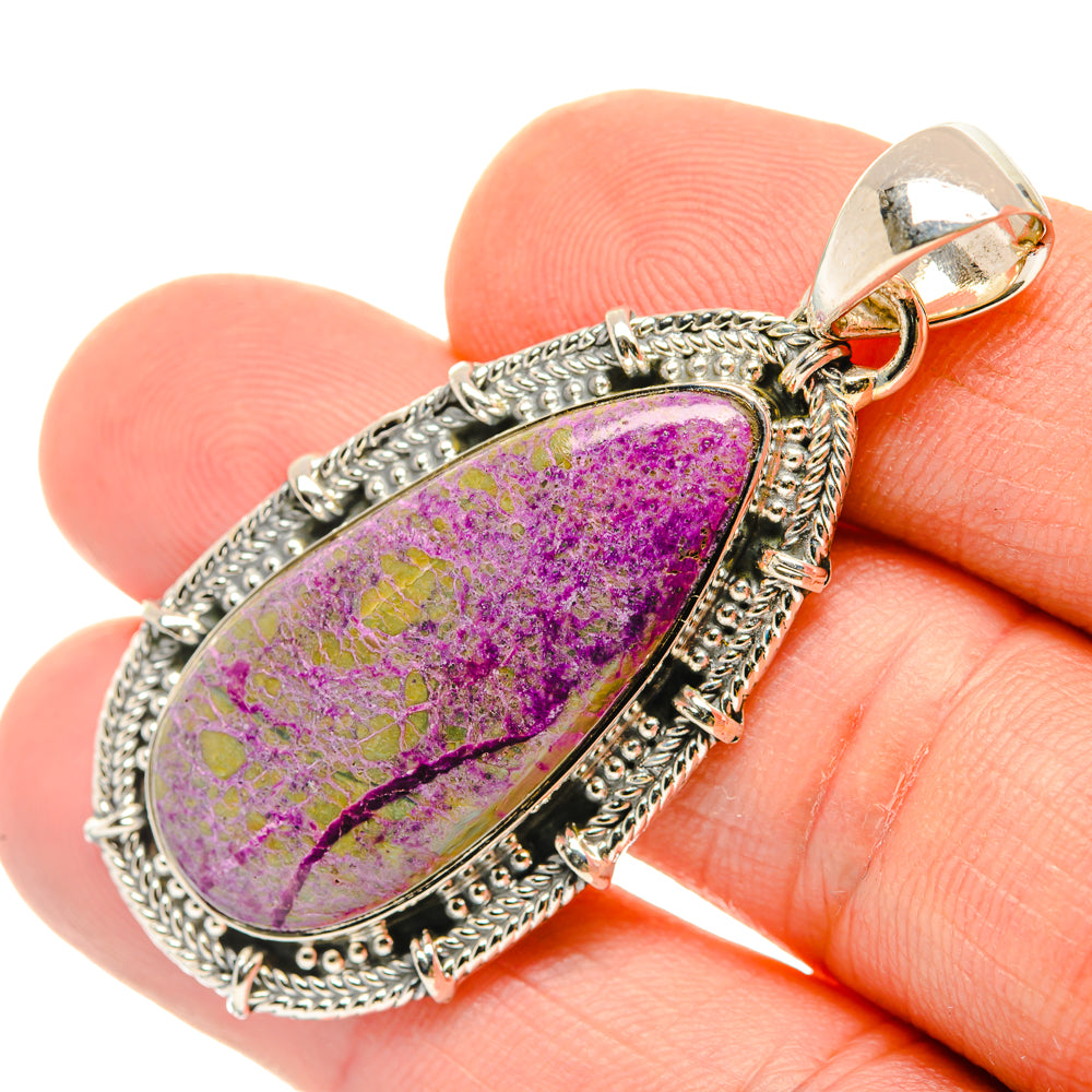 Stichtite Pendants handcrafted by Anasilvercos - PD29759