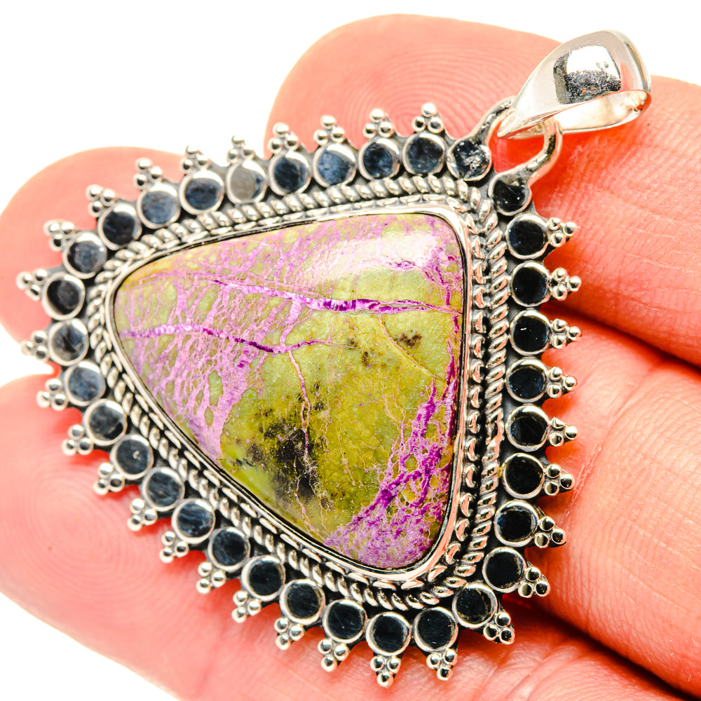 Stichtite Pendants handcrafted by Anasilvercos - PD29772