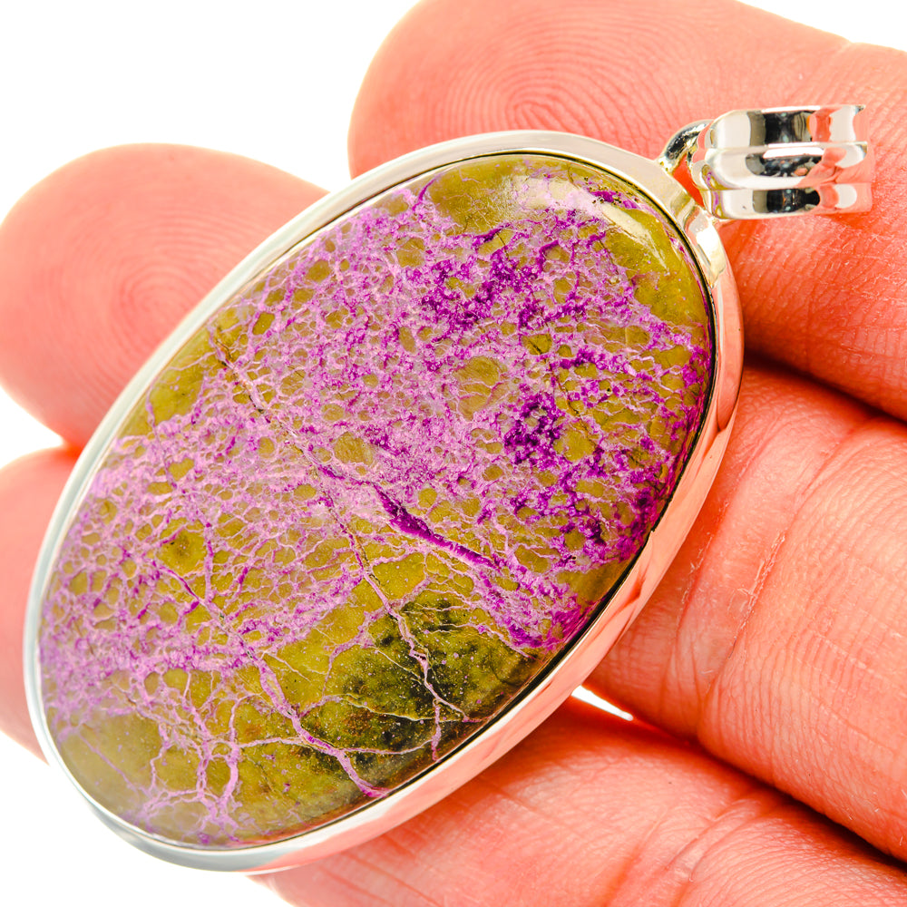 Stichtite Pendants handcrafted by Anasilvercos - PD29773