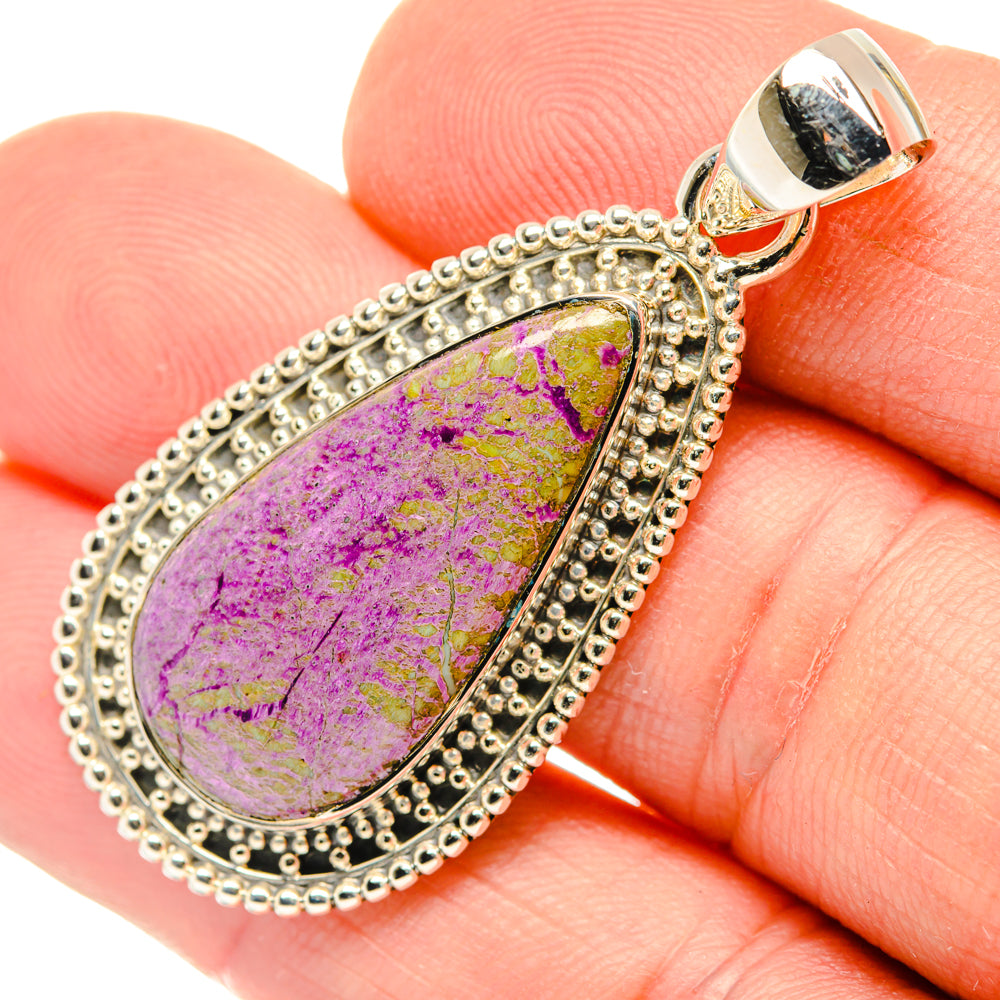 Stichtite Pendants handcrafted by Anasilvercos - PD29782