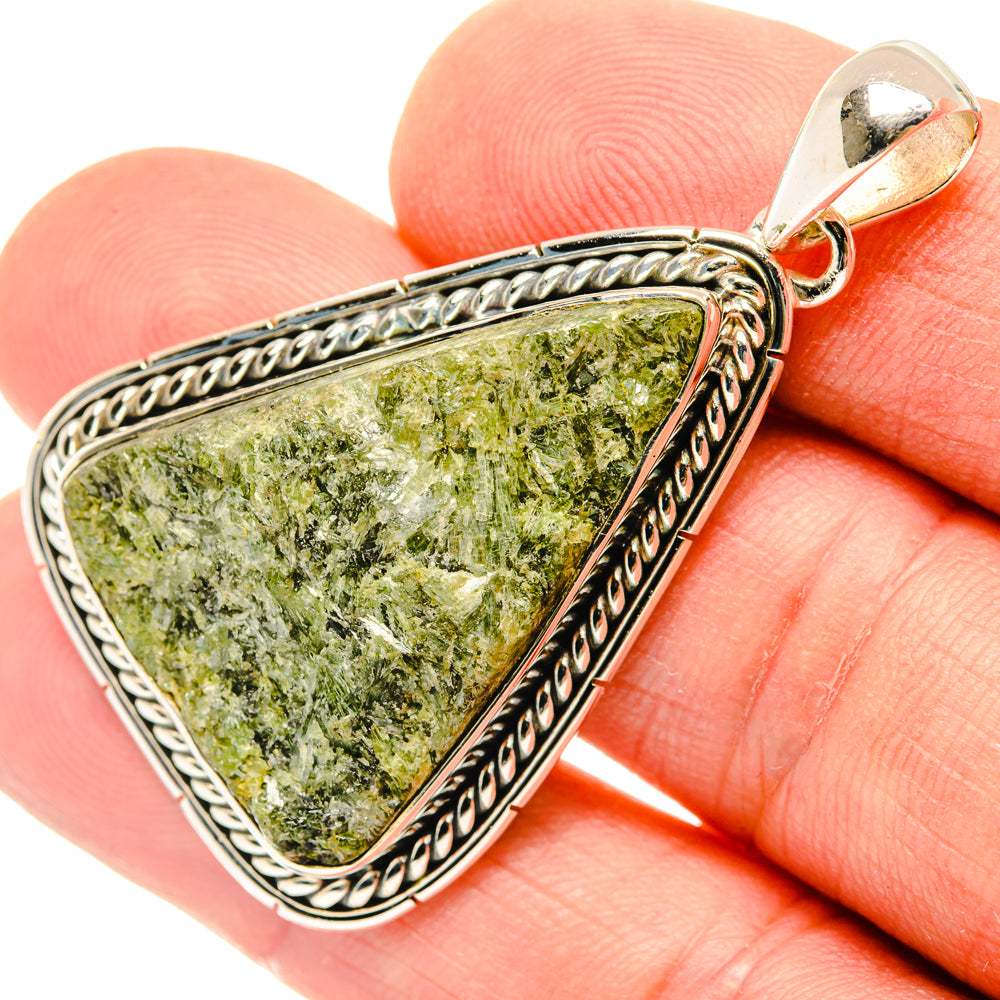 Seraphinite Pendants handcrafted by Anasilvercos - PD29785