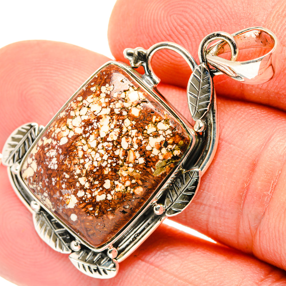 Wild Horse Jasper Pendants handcrafted by Anasilvercos - PD29789