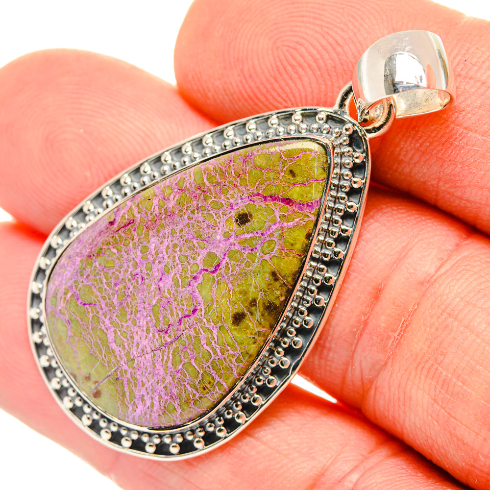 Stichtite Pendants handcrafted by Anasilvercos - PD29802