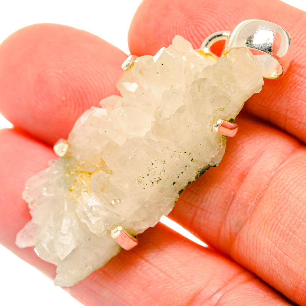 Quartz Cluster Pendants handcrafted by Anasilvercos - PD29819