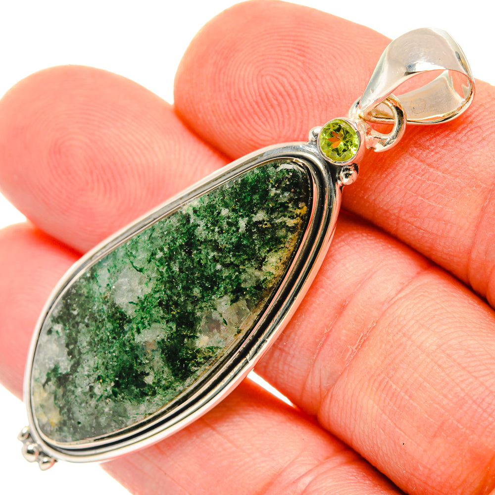 Green Aventurine Pendants handcrafted by Anasilvercos - PD29831