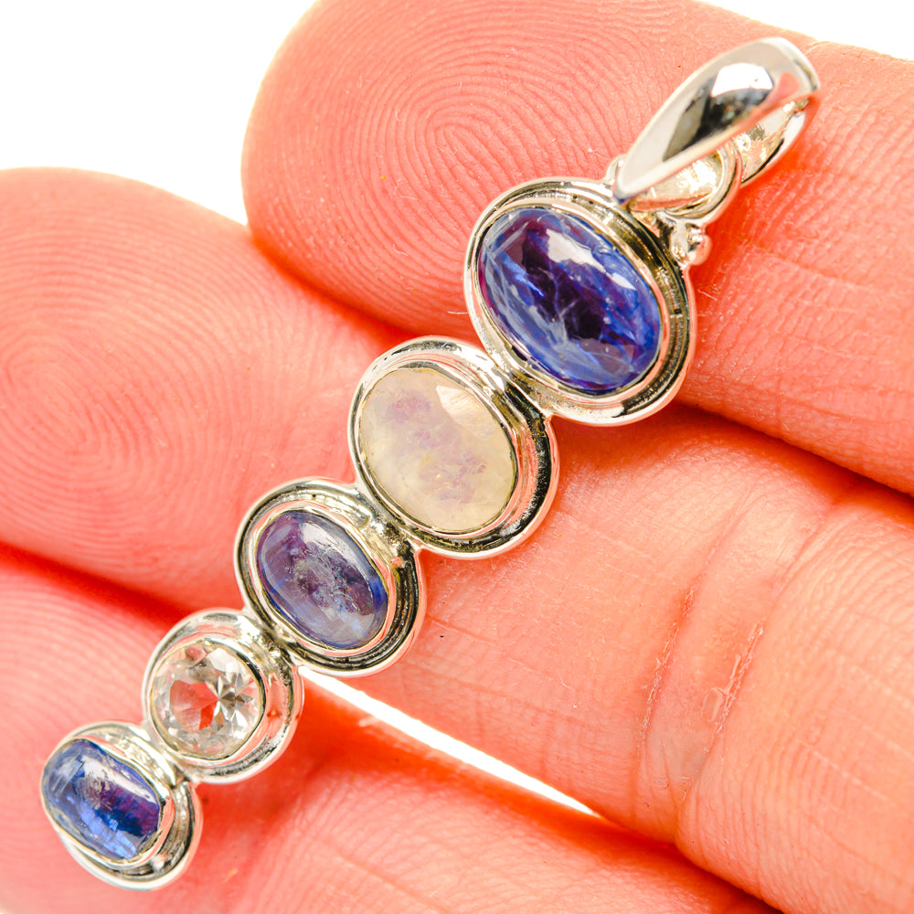 Tanzanite Pendants handcrafted by Anasilvercos - PD29849