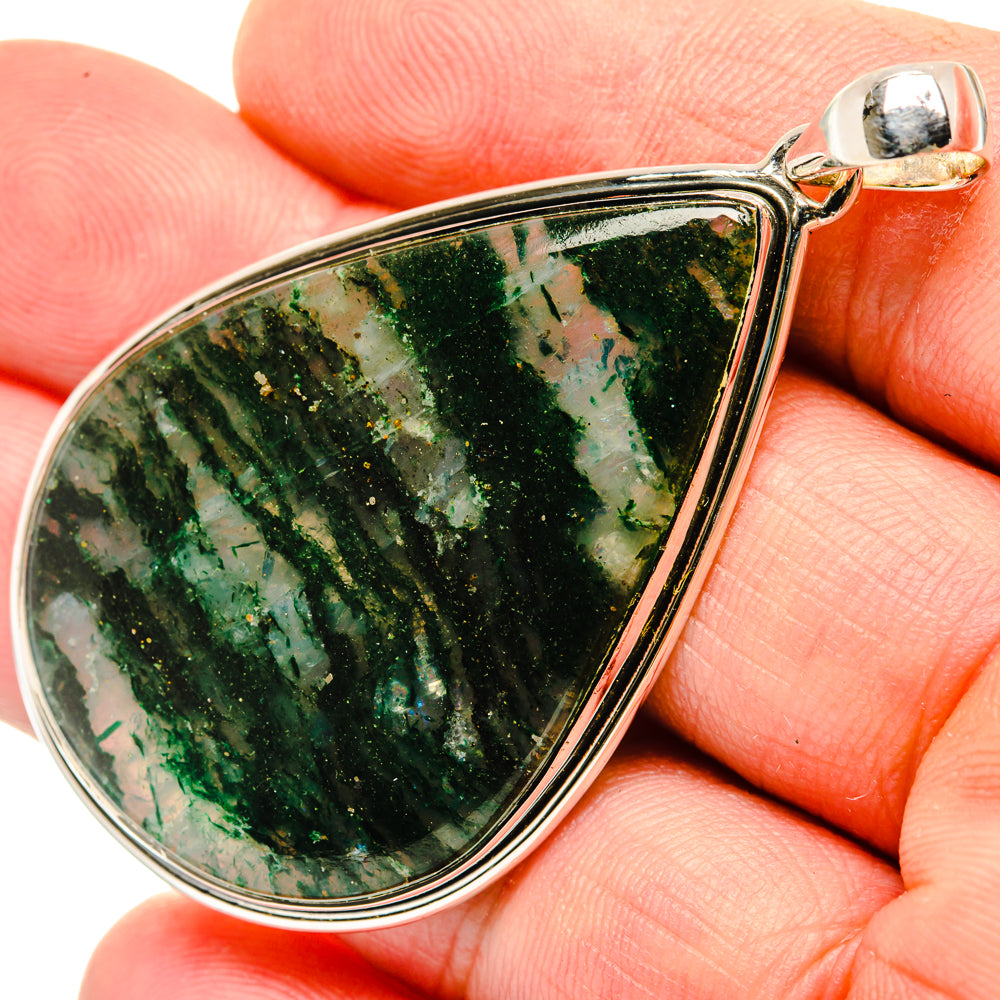 Green Aventurine Pendants handcrafted by Anasilvercos - PD29862
