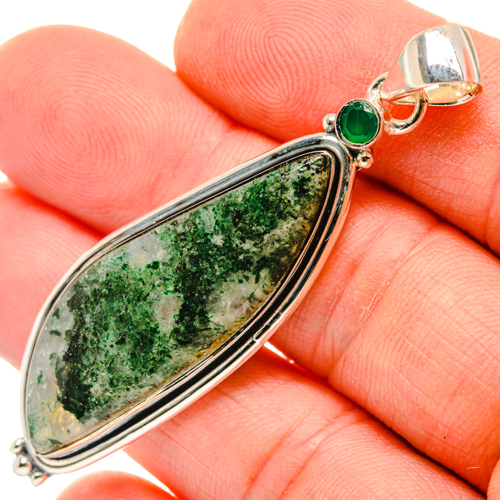 Green Aventurine Pendants handcrafted by Anasilvercos - PD29864