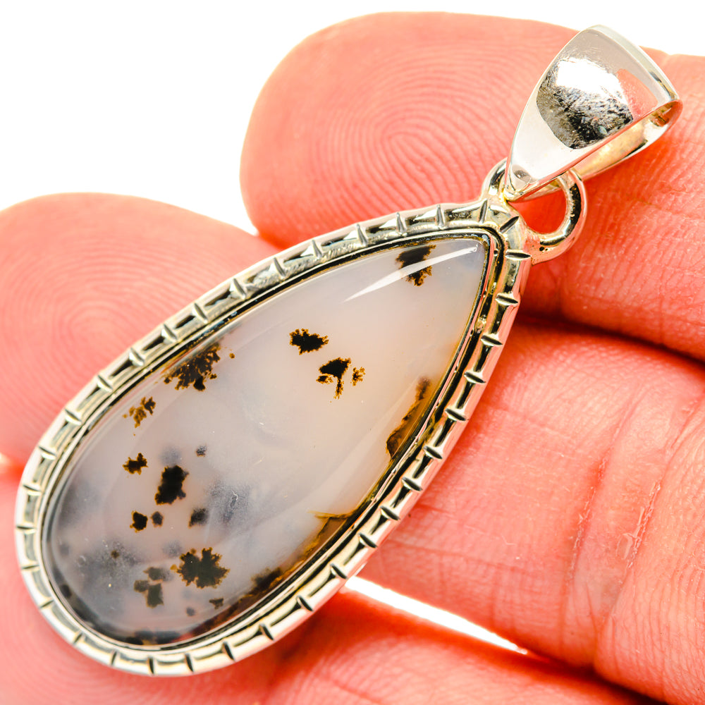 Dendritic Opal Pendants handcrafted by Anasilvercos - PD29872