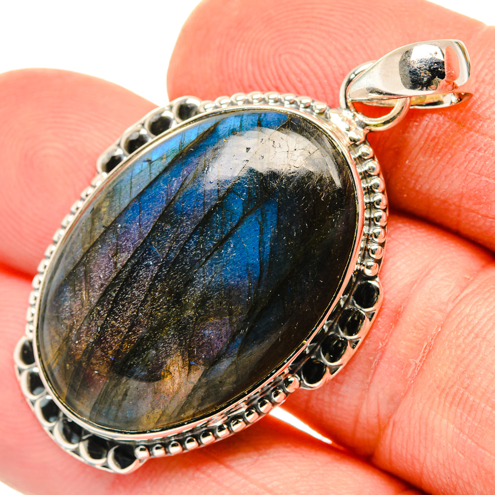 Labradorite Pendants handcrafted by Anasilvercos - PD29884