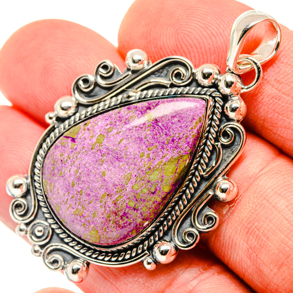 Stichtite Pendants handcrafted by Anasilvercos - PD29933