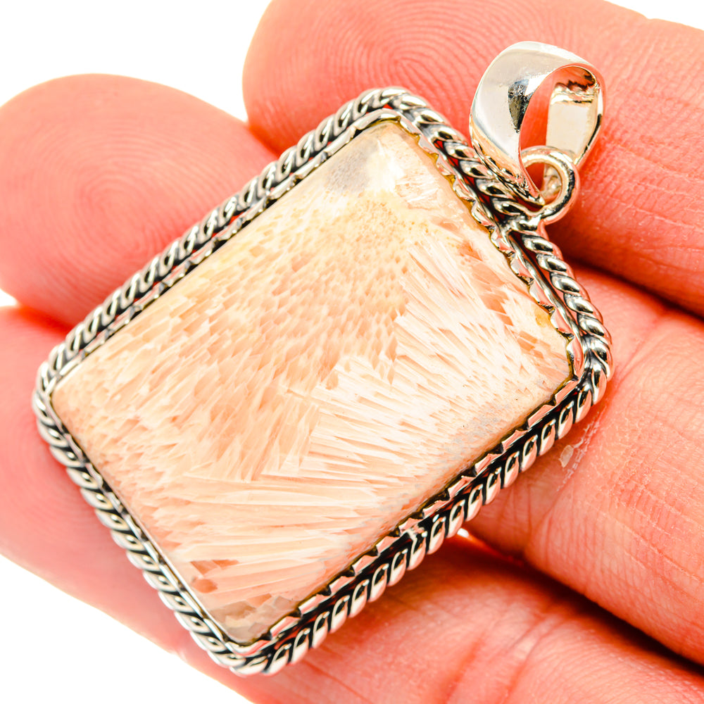 Scolecite Pendants handcrafted by Anasilvercos - PD29973