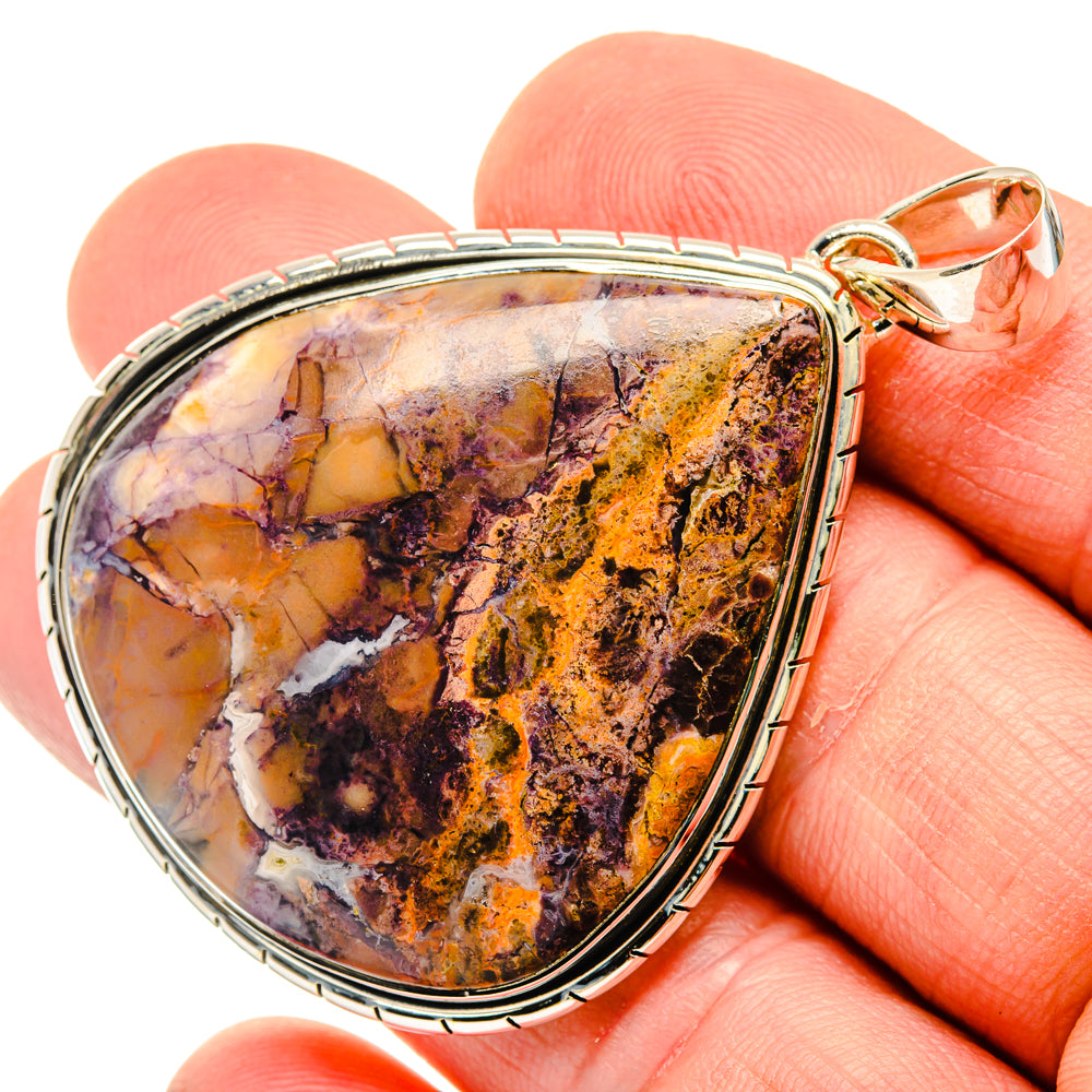 Butterfly Jasper Pendants handcrafted by Anasilvercos - PD29981