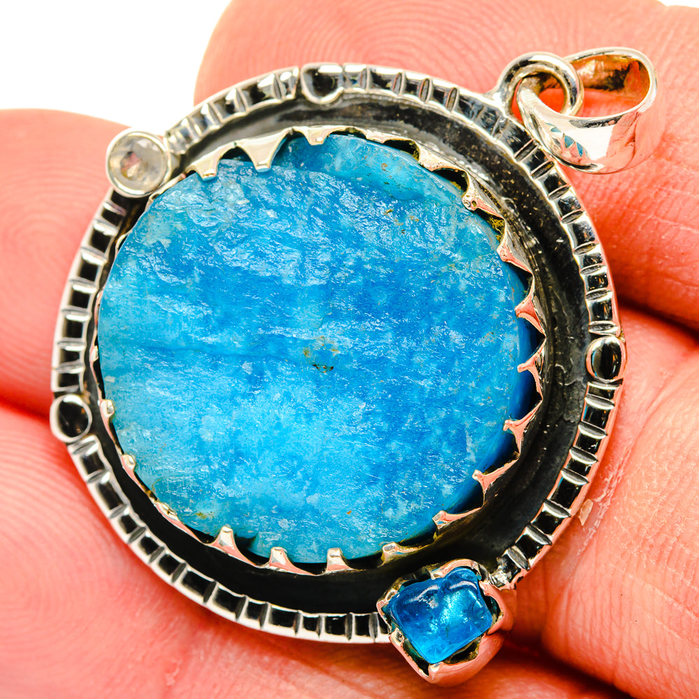 Apatite Pendants handcrafted by Anasilvercos - PD30002