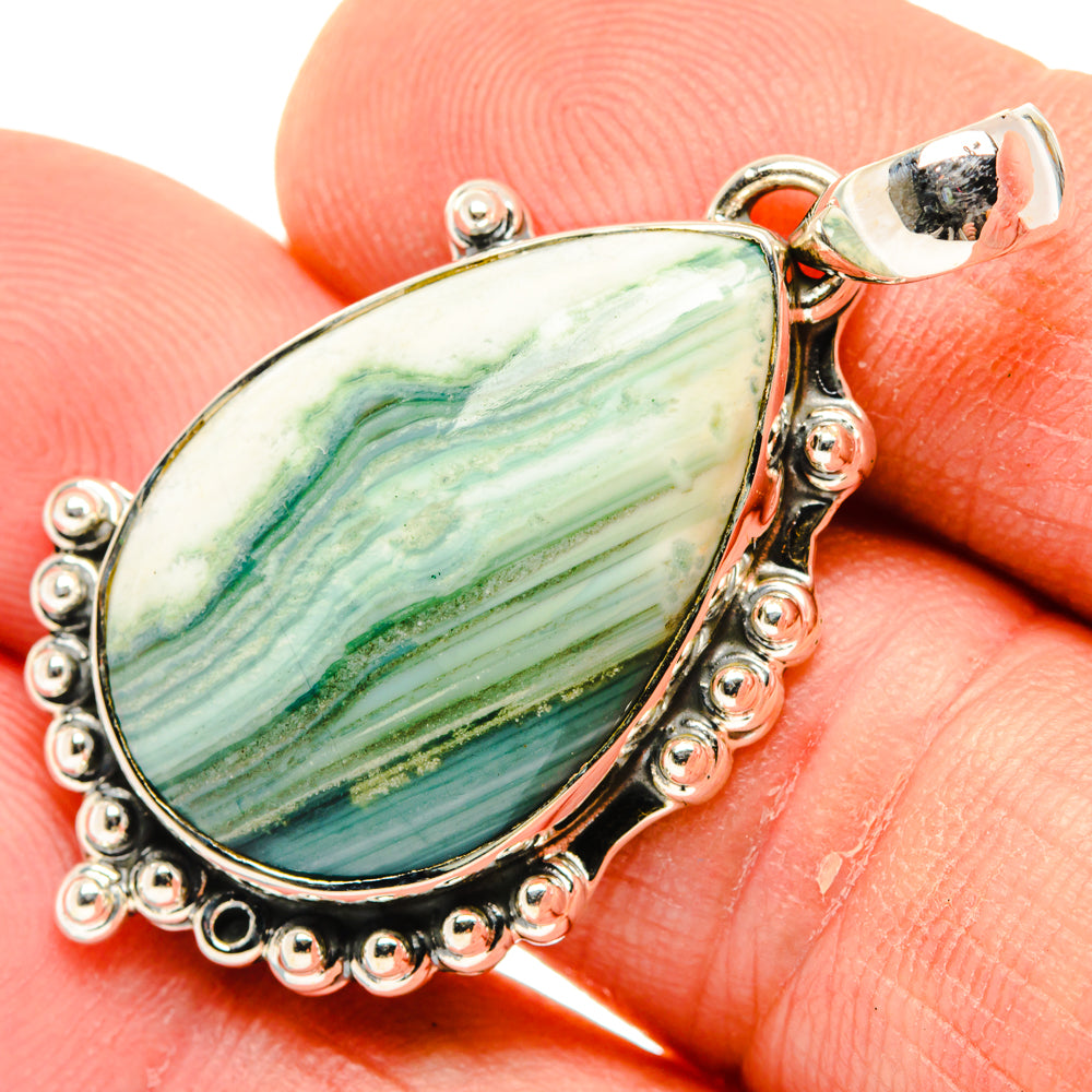 Ocean Jasper Pendants handcrafted by Anasilvercos - PD30009