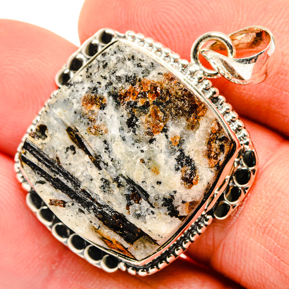 Astrophyllite Pendants handcrafted by Anasilvercos - PD30021