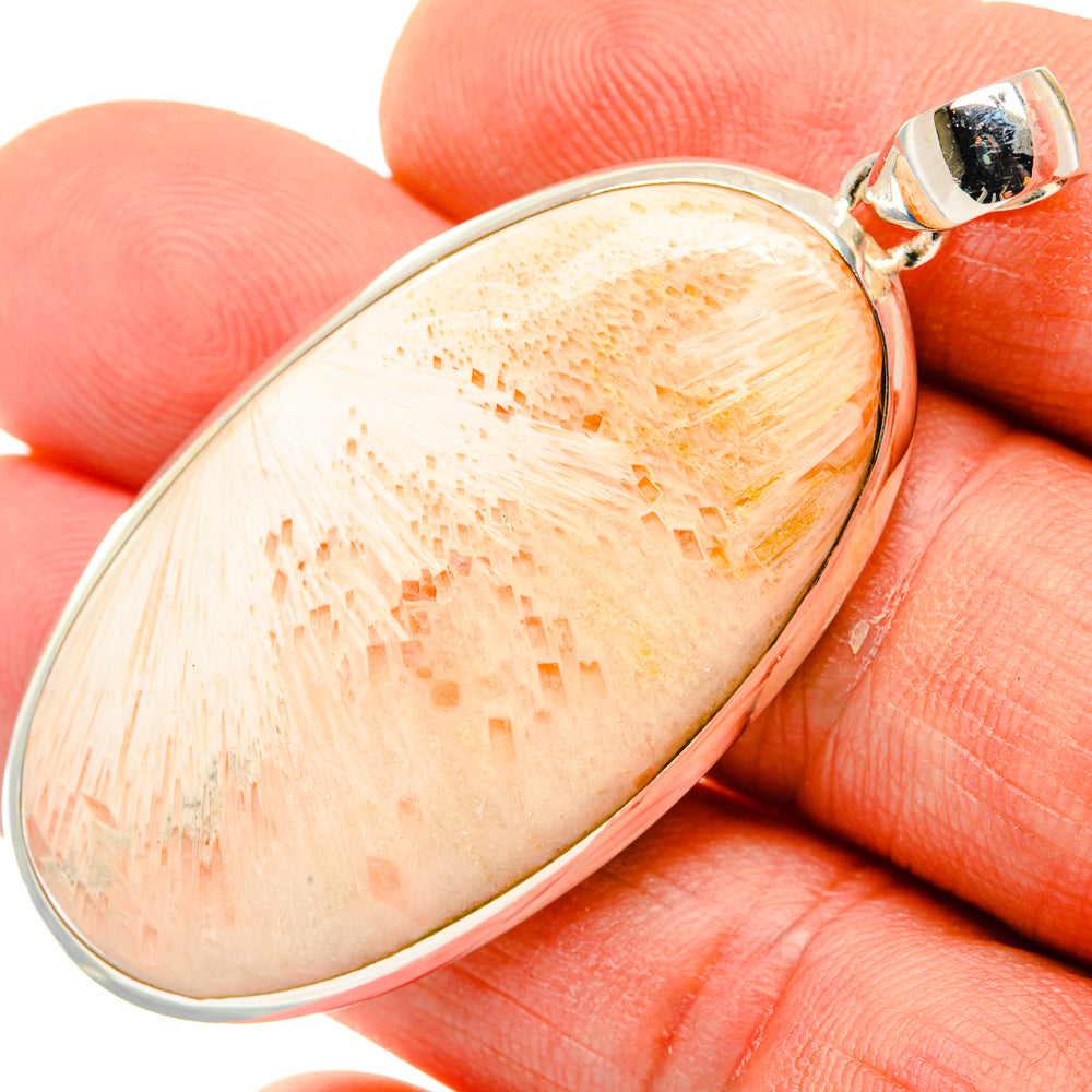 Scolecite Pendants handcrafted by Anasilvercos - PD30041