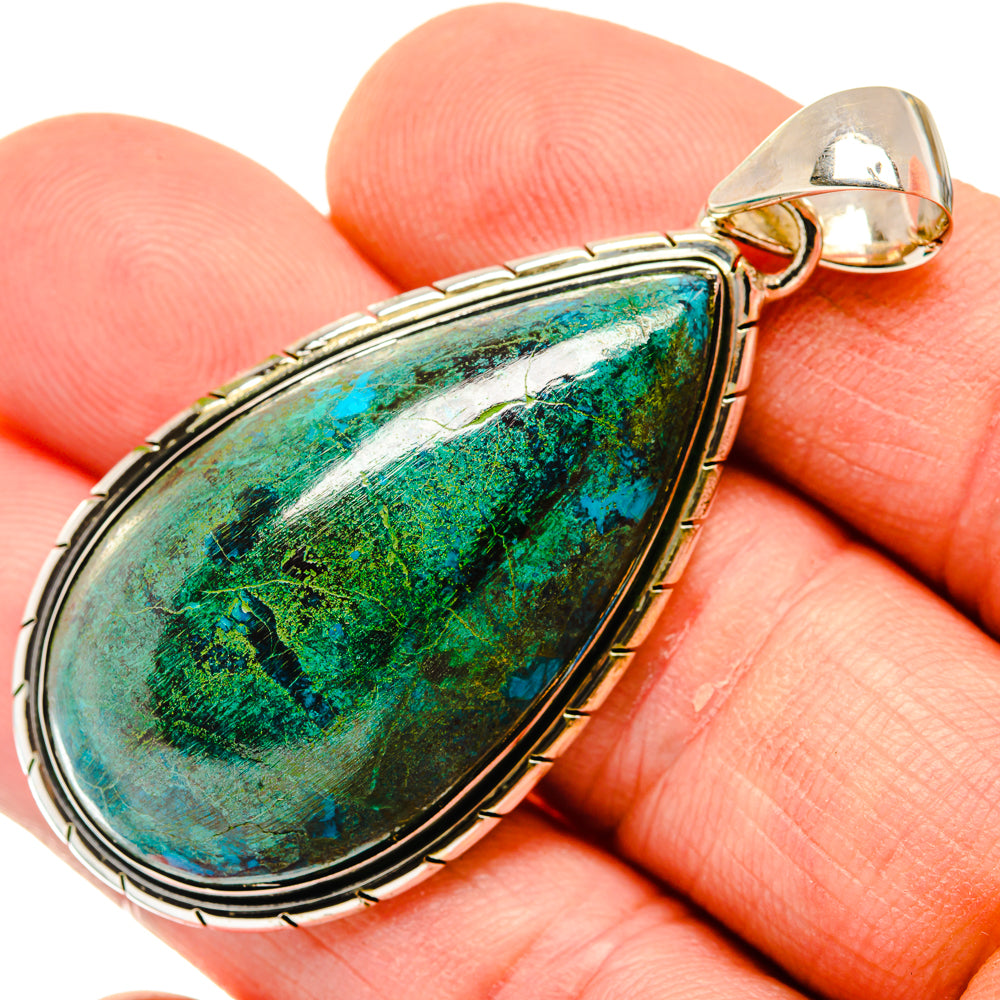 Azurite Pendants handcrafted by Anasilvercos - PD30044