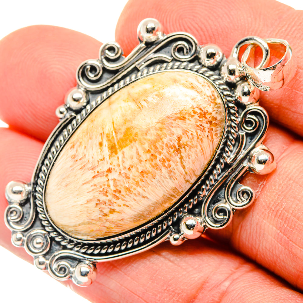 Scolecite Pendants handcrafted by Anasilvercos - PD30056