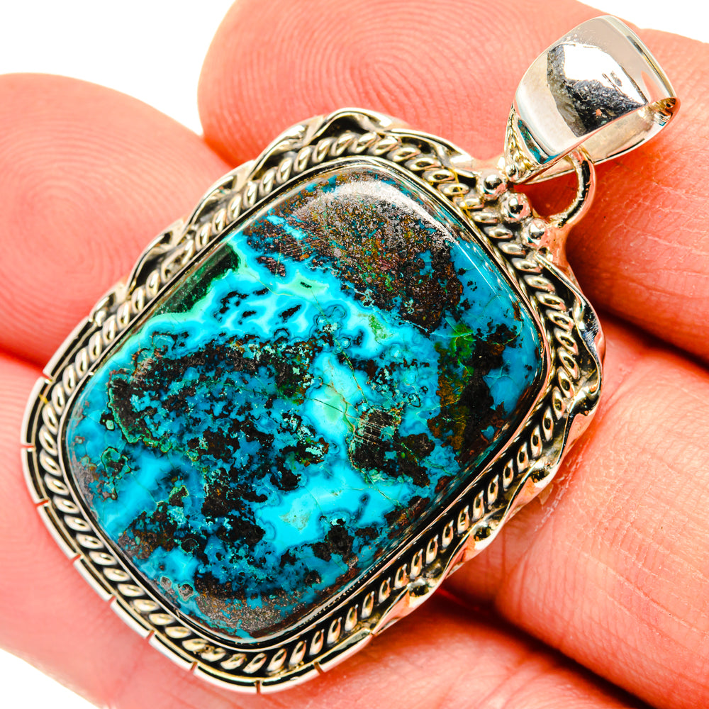 Shattuckite Pendants handcrafted by Anasilvercos - PD30060