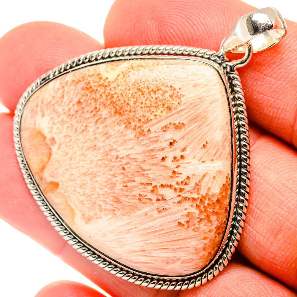 Scolecite Pendants handcrafted by Anasilvercos - PD30094