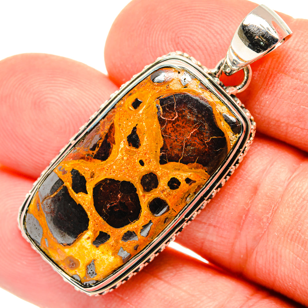 Bauxite Pendants handcrafted by Anasilvercos - PD30107