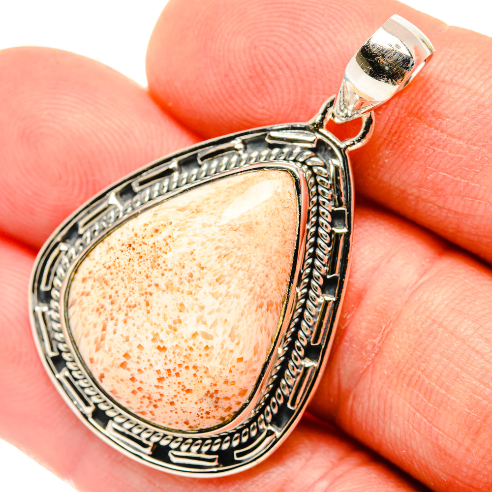 Scolecite Pendants handcrafted by Anasilvercos - PD30116