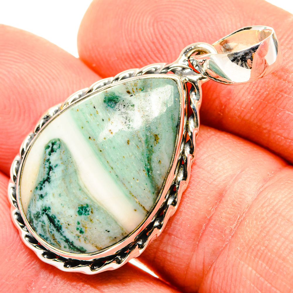 Ocean Jasper Pendants handcrafted by Anasilvercos - PD30128