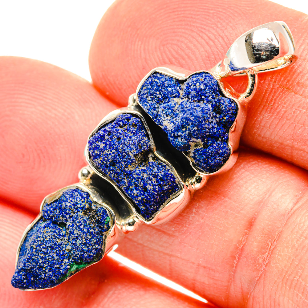 Lapis Lazuli Pendants handcrafted by Anasilvercos - PD30142