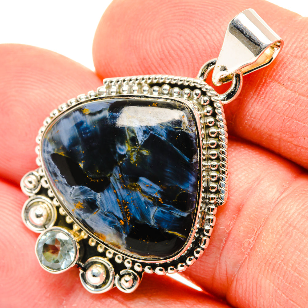 Pietersite Pendants handcrafted by Anasilvercos - PD30152