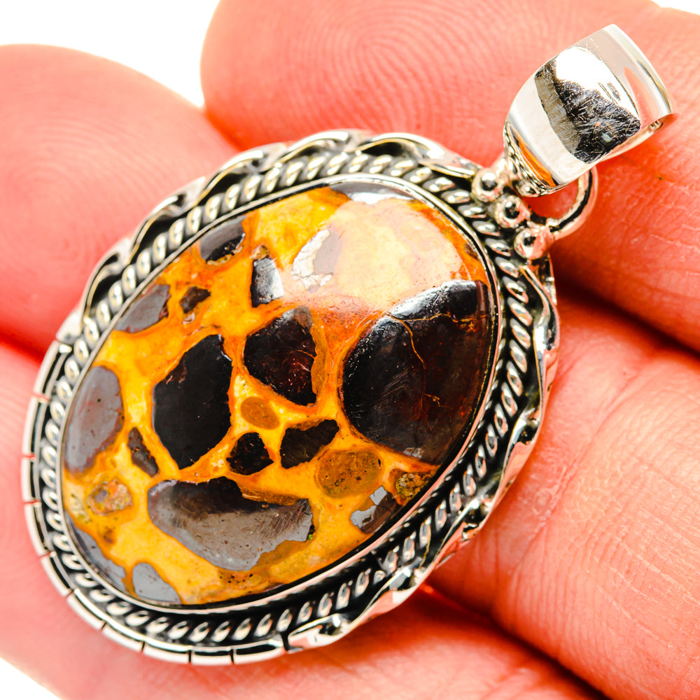 Bauxite Pendants handcrafted by Anasilvercos - PD30164