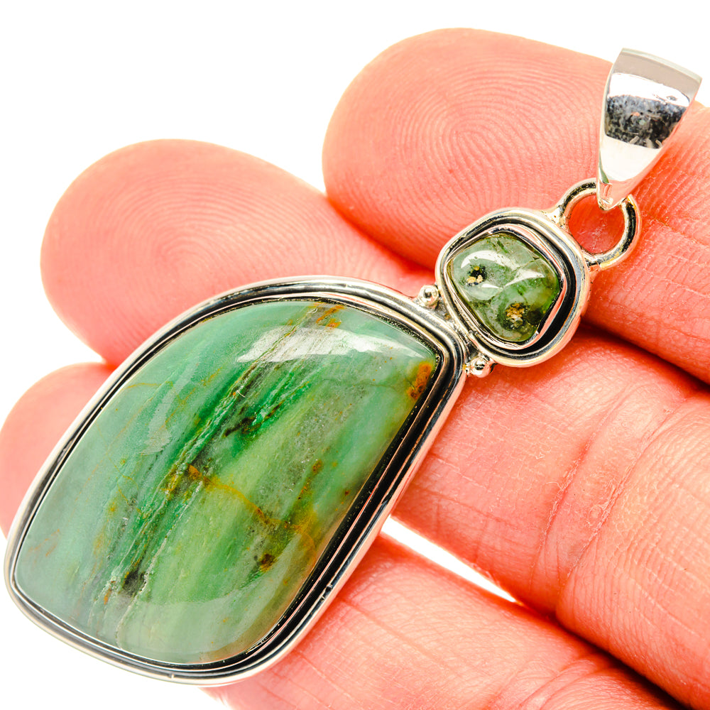 Willow Creek Jasper Pendants handcrafted by Anasilvercos - PD30181