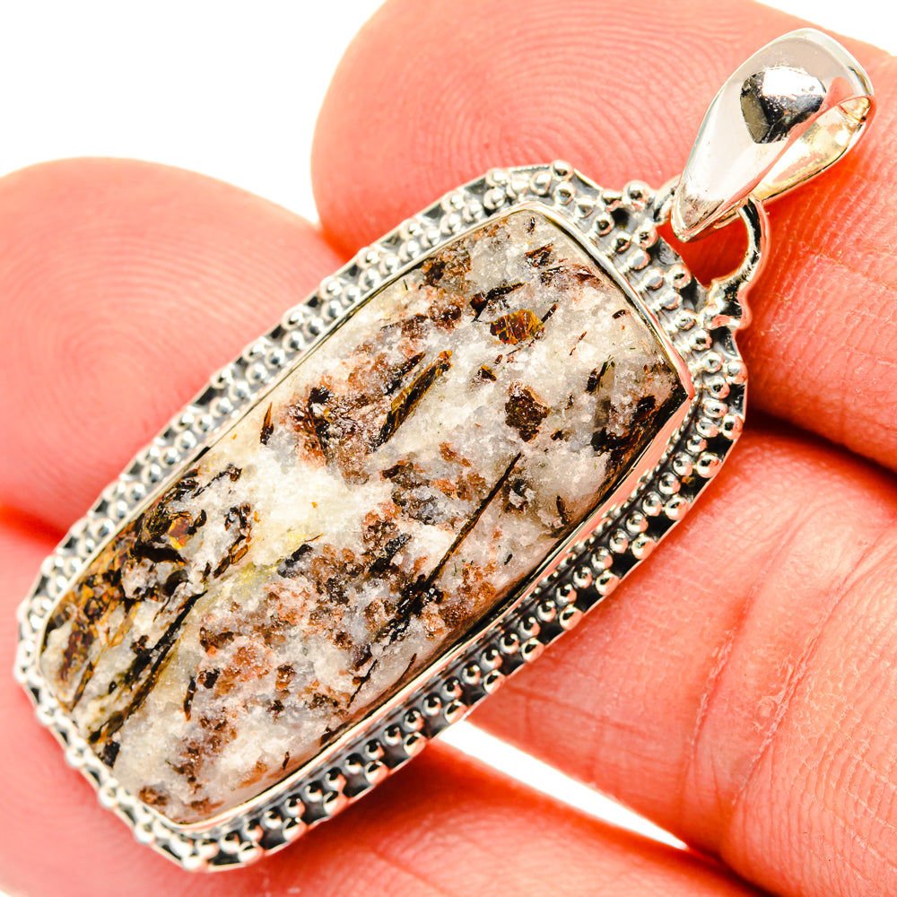 Astrophyllite Pendants handcrafted by Anasilvercos - PD30187