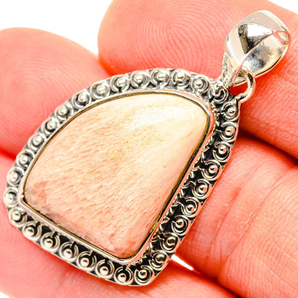 Scolecite Pendants handcrafted by Anasilvercos - PD30221