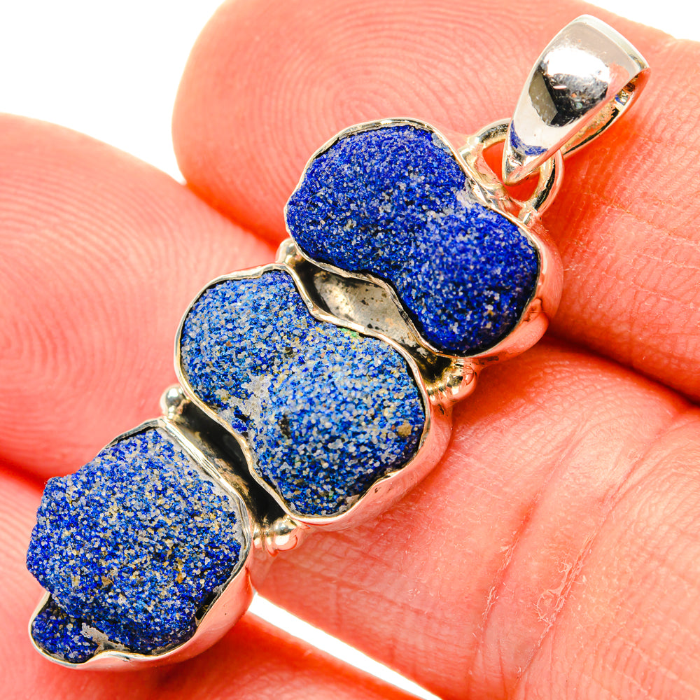 Lapis Lazuli Pendants handcrafted by Anasilvercos - PD30224