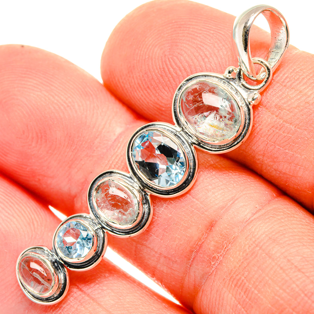 Rainbow Moonstone Pendants handcrafted by Anasilvercos - PD30265