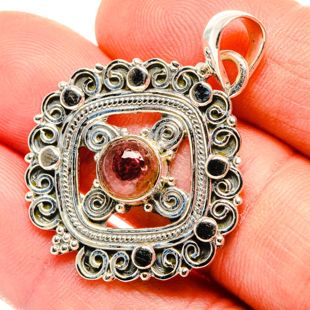 Garnet Pendants handcrafted by Anasilvercos - PD30282