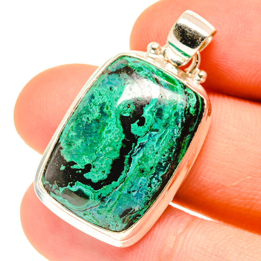 Shattuckite Pendants handcrafted by Anasilvercos - PD3029