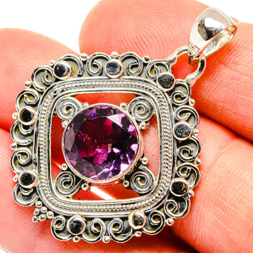 Amethyst Pendants handcrafted by Anasilvercos - PD30298