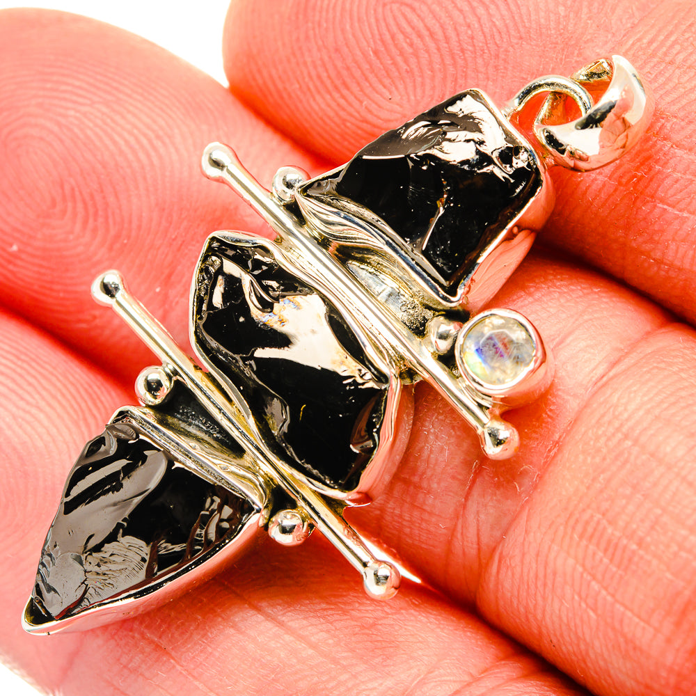 Shungite Pendants handcrafted by Anasilvercos - PD30313