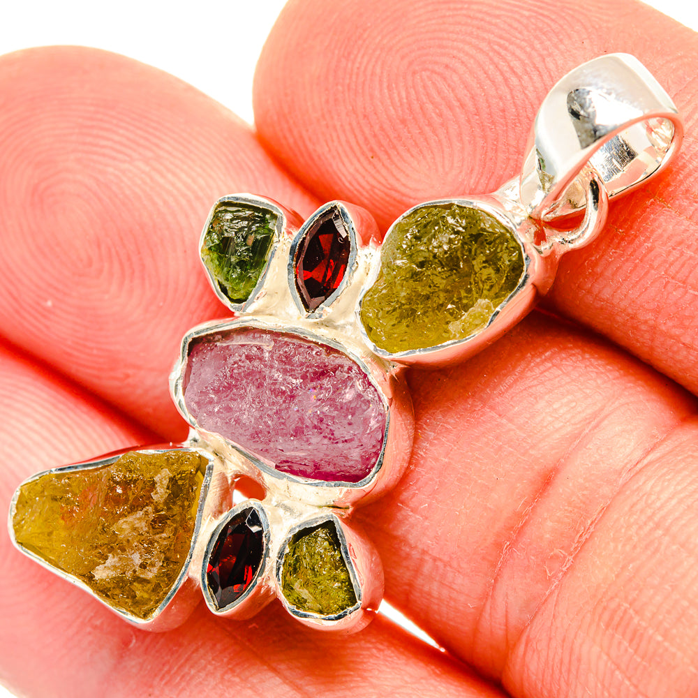Tourmaline Pendants handcrafted by Anasilvercos - PD30319