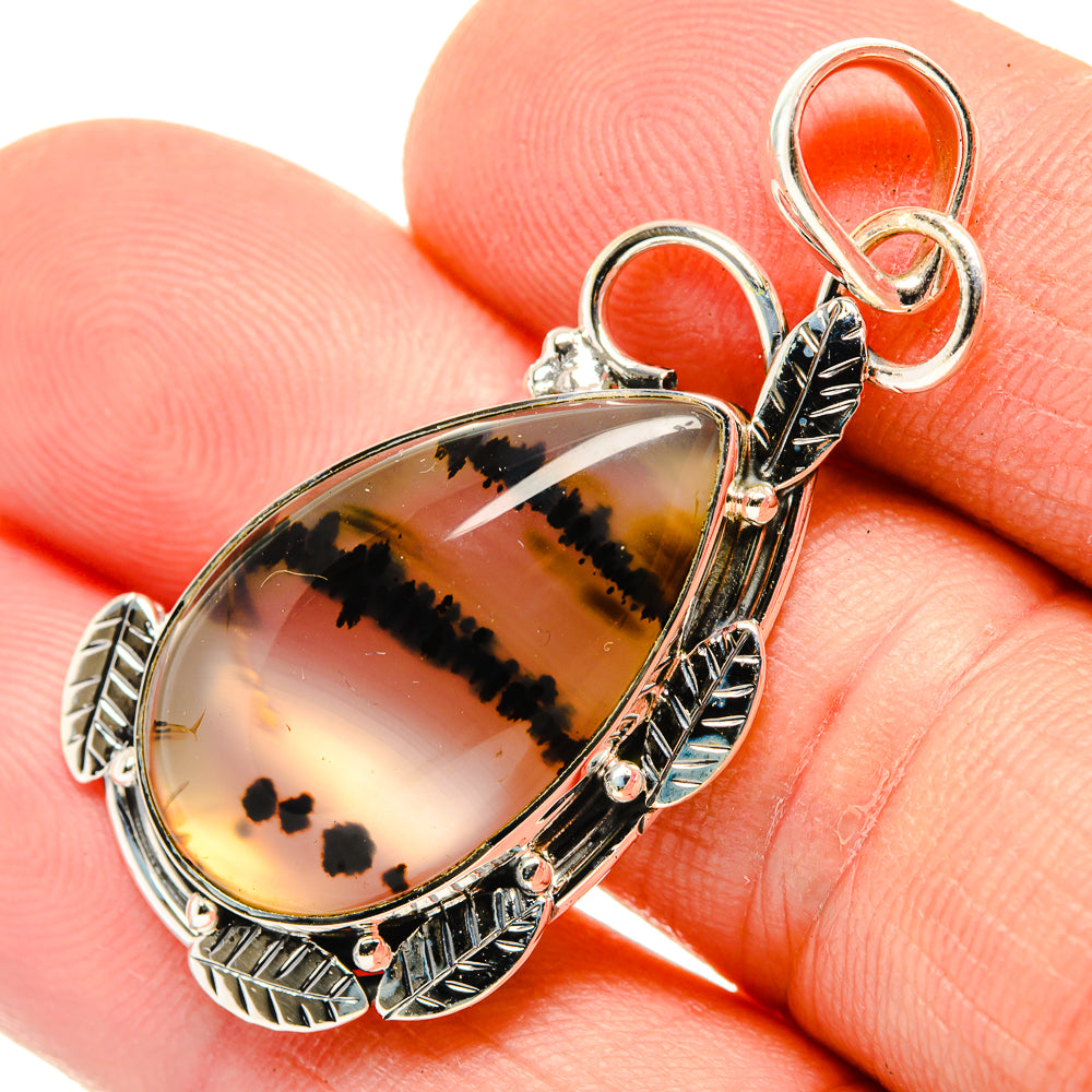 Montana Agate Pendants handcrafted by Anasilvercos - PD30334
