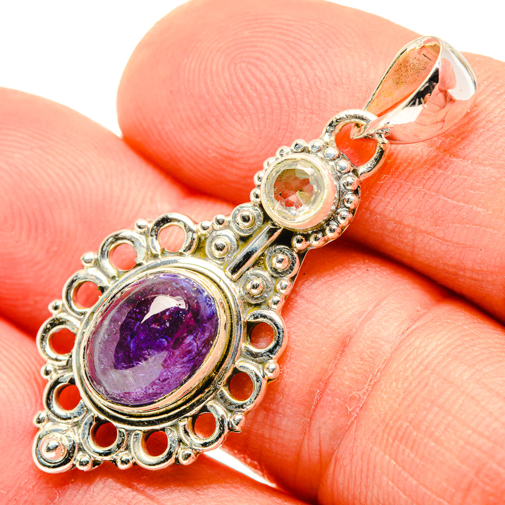 Tanzanite Pendants handcrafted by Anasilvercos - PD30338