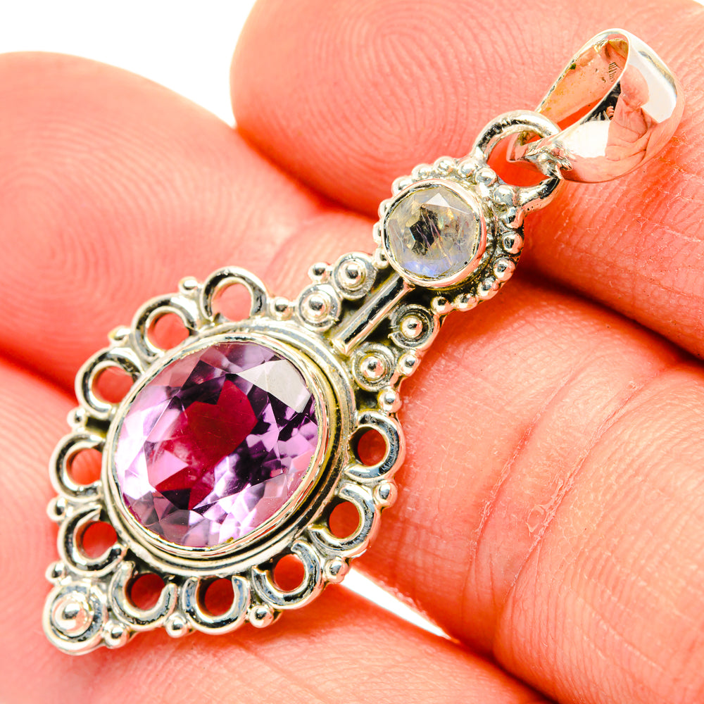 Amethyst Pendants handcrafted by Anasilvercos - PD30360