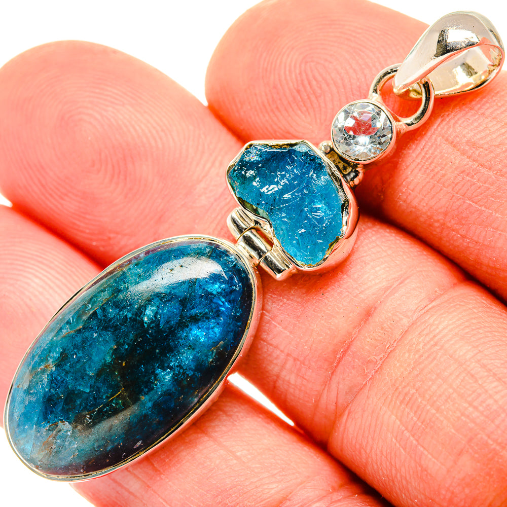 Shattuckite Pendants handcrafted by Anasilvercos - PD30395