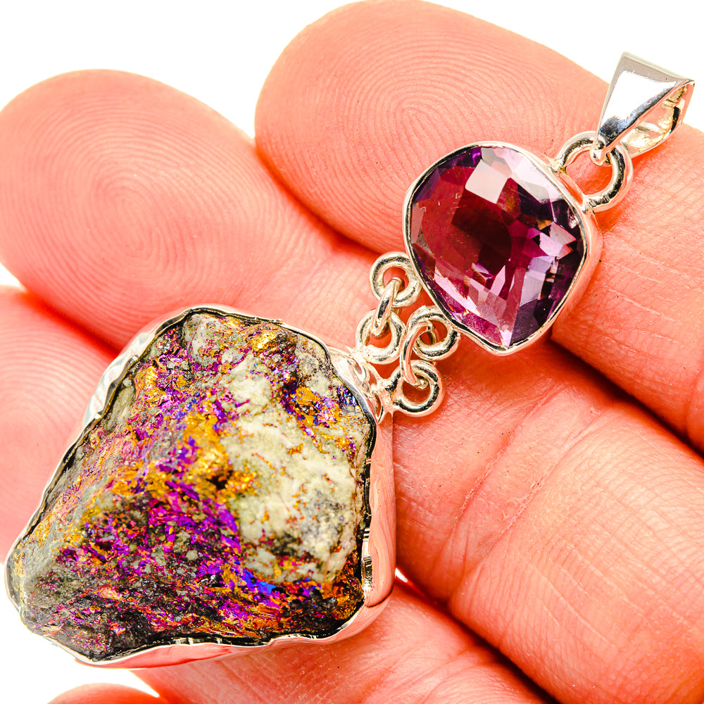 Titanium Druzy Pendants handcrafted by Anasilvercos - PD30425