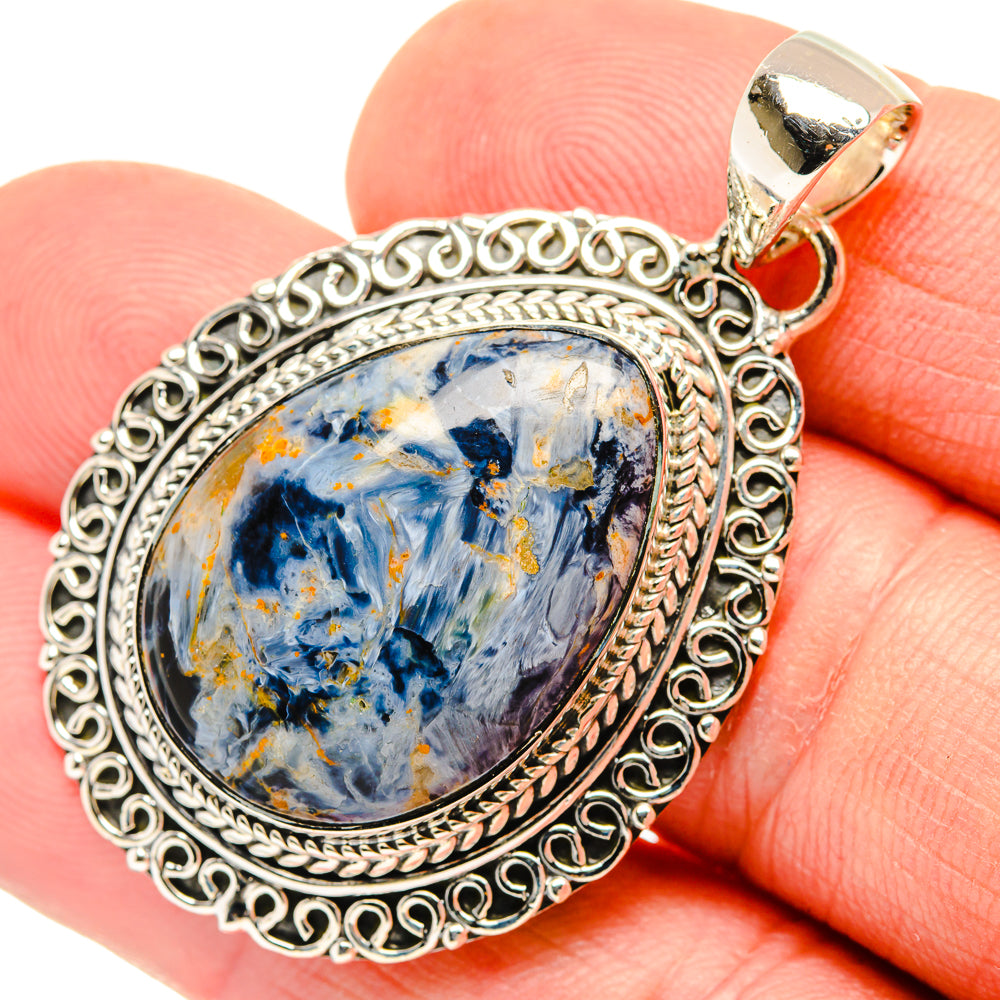 Pietersite Pendants handcrafted by Anasilvercos - PD30451