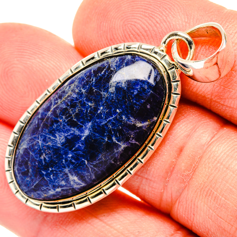 Sodalite Pendants handcrafted by Anasilvercos - PD30458