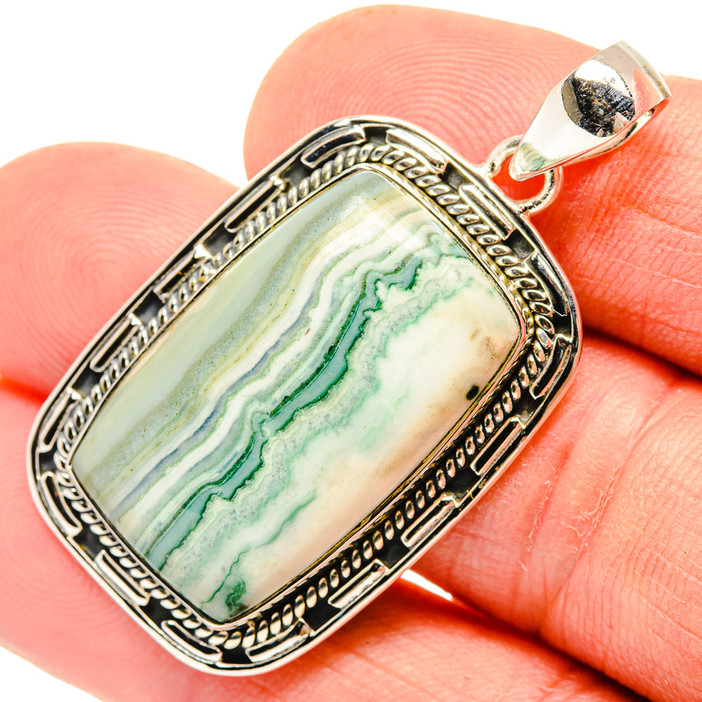 Ocean Jasper Pendants handcrafted by Anasilvercos - PD30471
