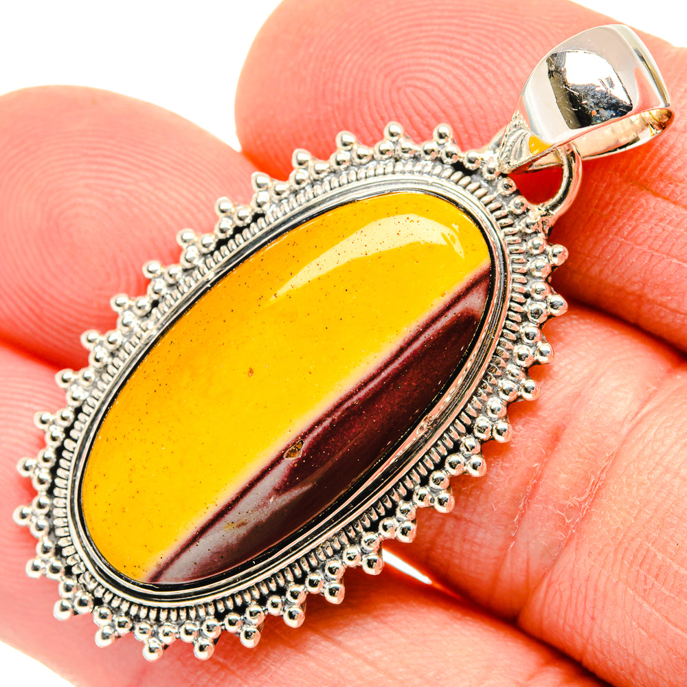 Mookaite Pendants handcrafted by Anasilvercos - PD30474
